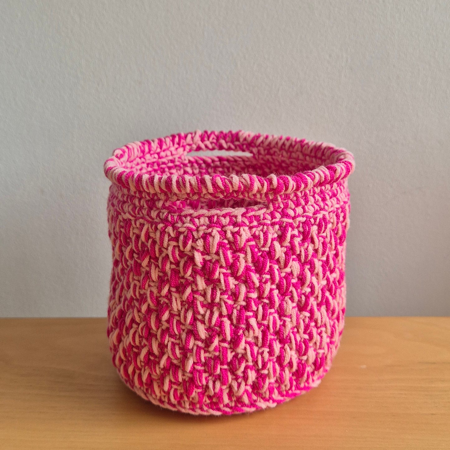 Pink Blossom Basket Set