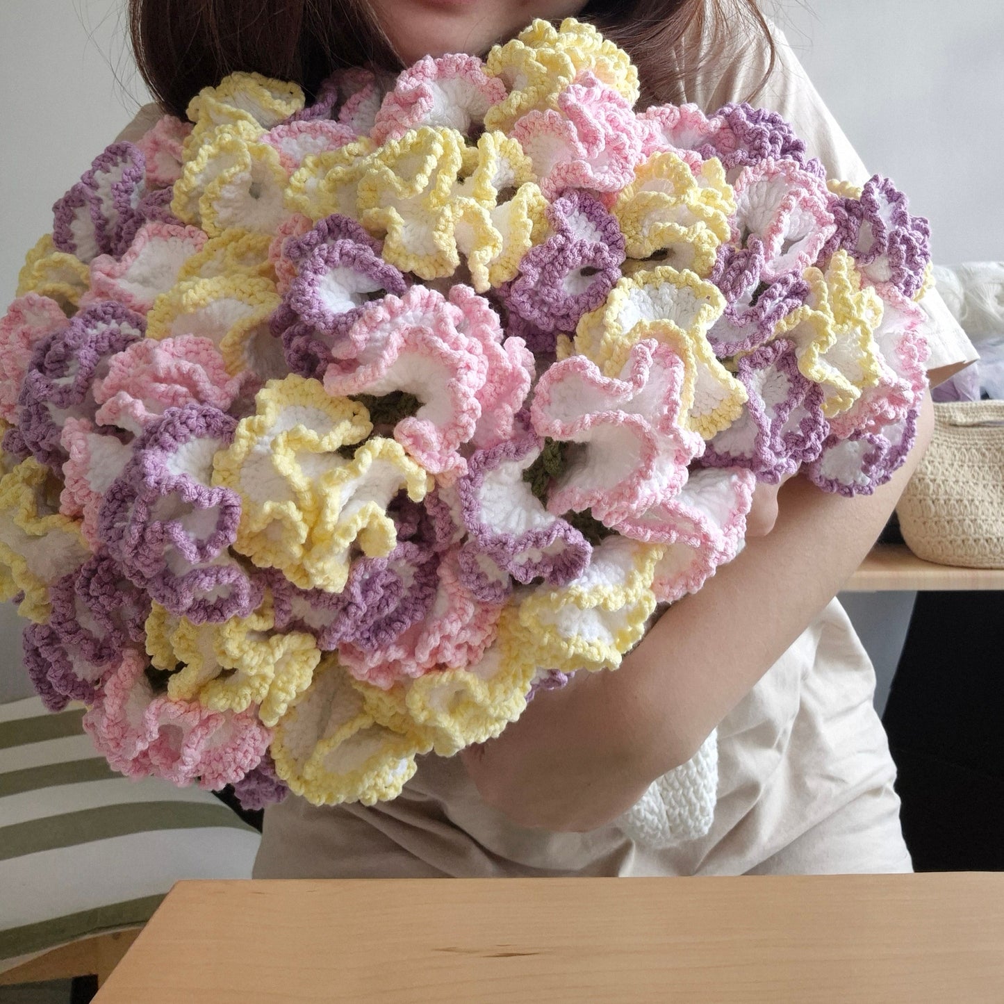 Carnation Flower Blanket
